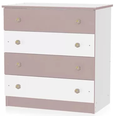 Bertoni Drvena komoda za dečju sobu White Capuccino 10170070025