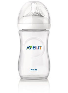 Avent Plastična flašica Natural 330ml sa cuclom sa srednjim protokom 3m+