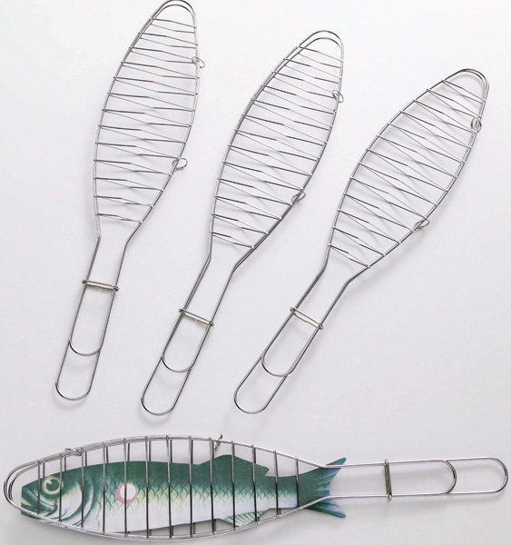 Rešetka za roštilj za pripremu ribe 4kom. 0177 30421