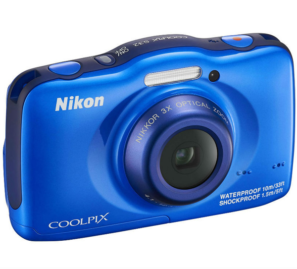 Nikon Digitalni Fotoaparat Coolpix S32 Plava