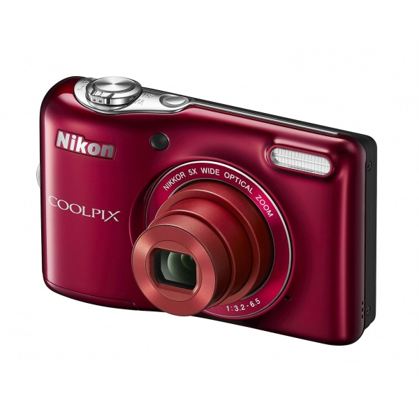 Nikon Digitalni Fotoaparat Coolpix L30 Crveni