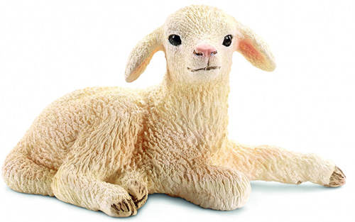 Schleich Domaće životinje - Jagnje, leži 13745