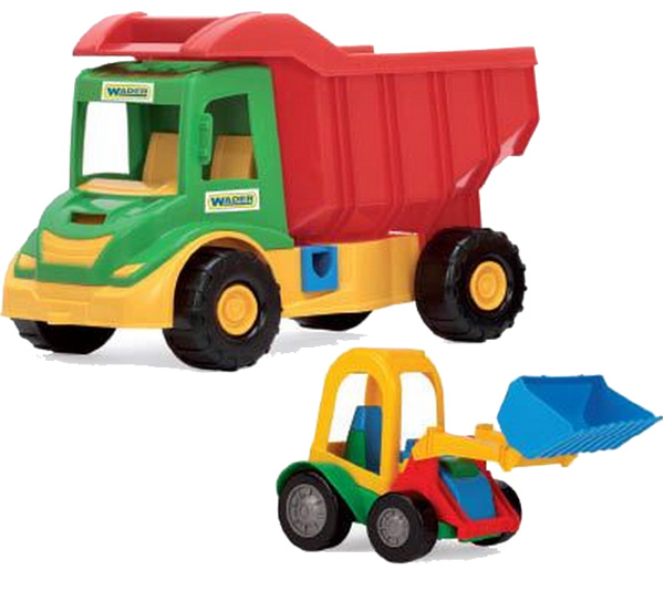 Dečija igračka kamion sa bagerom Wader 32210