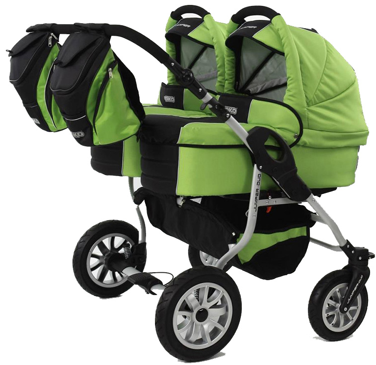 Tako Kolica za blizance Jumper Duo 2u1 Set 06