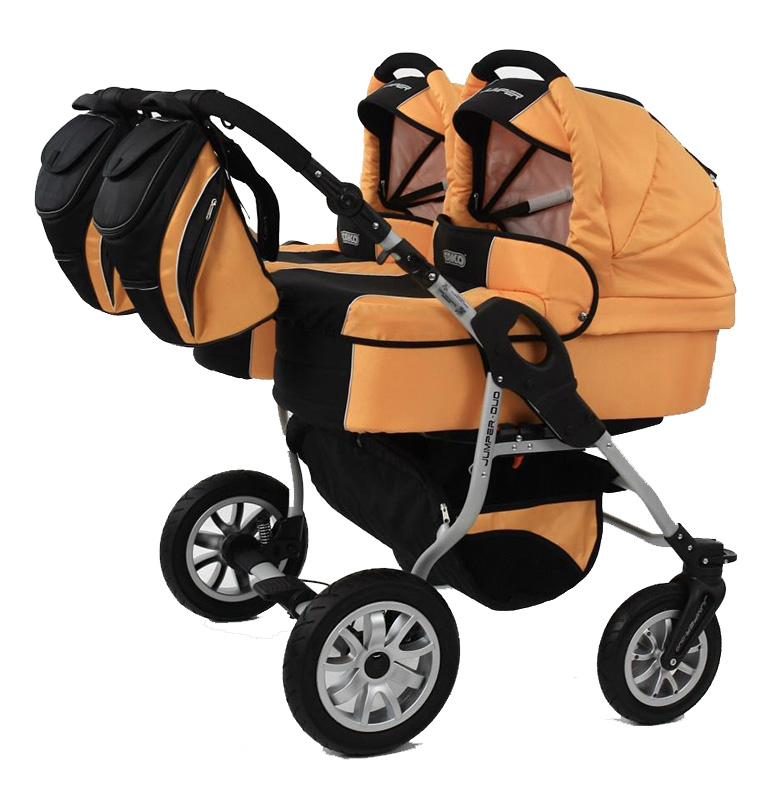 Tako Kolica za blizance Jumper Duo 3u1 Set 07