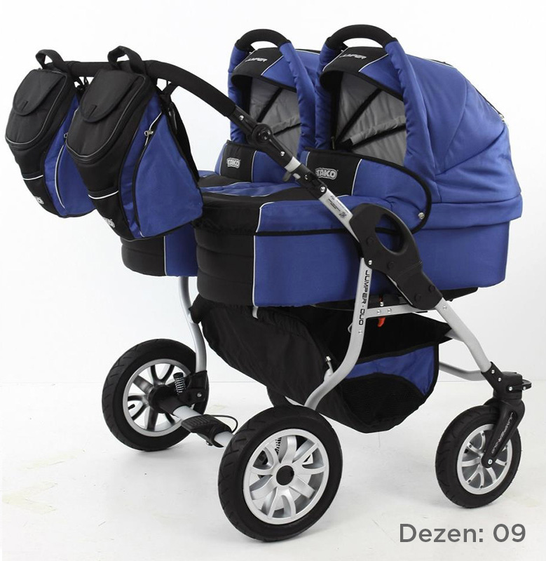 Tako Kolica za blizance Jumper Duo 3u1 Set 09