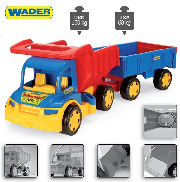 Kamion sa prikolicom Wader Gigant 65100 - Image 1
