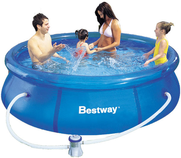 Bazen Bestway 57100 244 x 66 cm Sa Filterskom Pumpom - Image 1