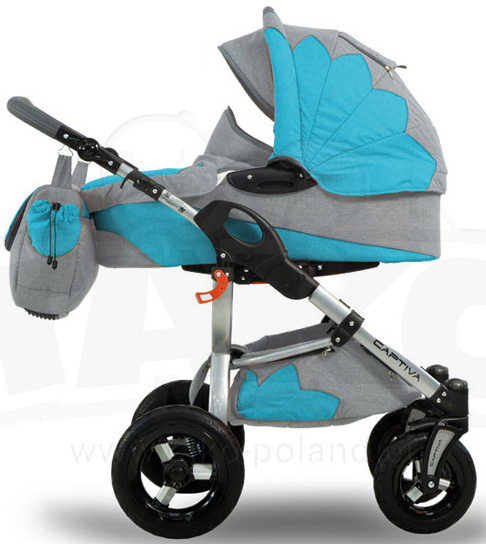 Tako Kolica za bebe Captiva 2u1 Set Multicolor 05