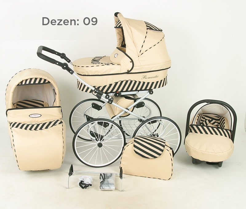 Kunert Kolica za bebe Romantic Set 3u1 09