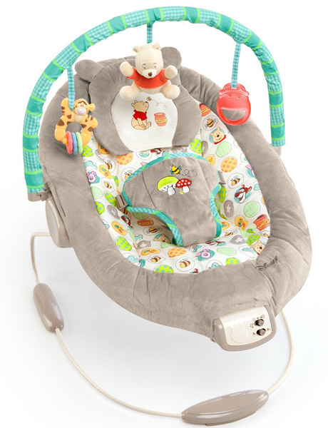 Disney Baby by Bright Starts Ležaljka sa muzikom i vibracjiom Winnie The Pooh