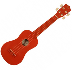 Ukulele Flight KUS-10 Red