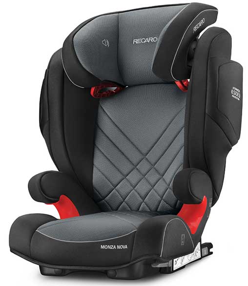 Autosedište za decu Recaro Monza Nova 2 Seatfix Carbon Black 15 - 36 kg