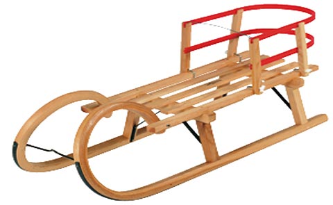 Klasične drvene sanke 110 cm (993040)