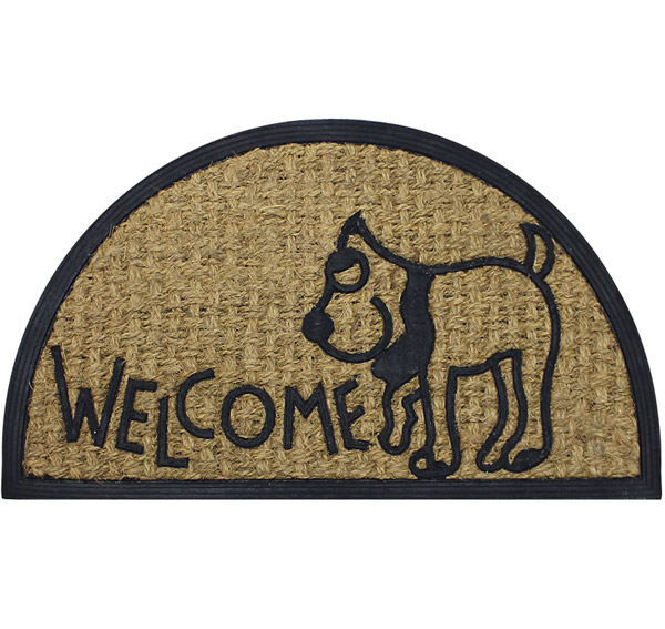 Otirač 40 x 70 Royal Bukle Polukrug Dog Welcome