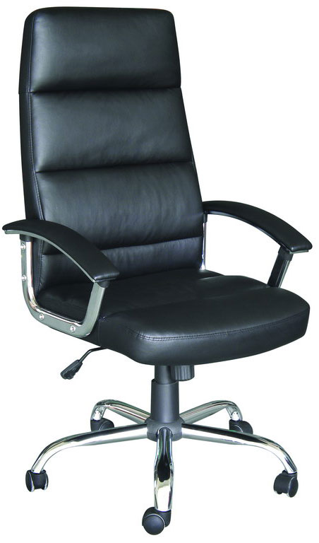Radna Kancelarijska Fotelja Sa Visokim Naslonom Advance Black