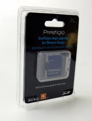 Mape Zapadne Evrope za Prestigio Geovision 350 i 430 SD - 1 GB