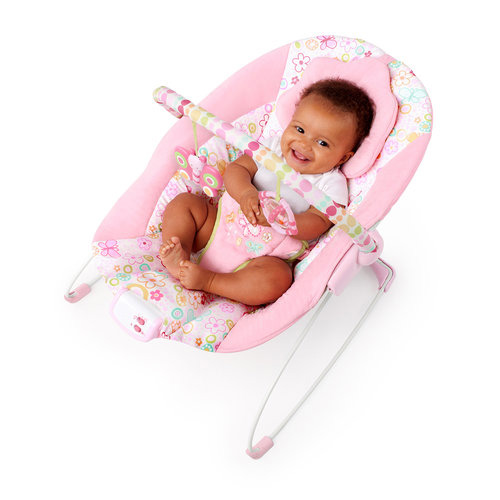 Bright Starts Ležaljka za bebu sa melodijama i vibracijom Lepršave Tufnice