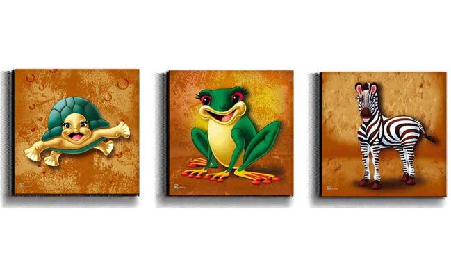 Mica Ira i Mara - dečiji set - 16x16 DA x 3