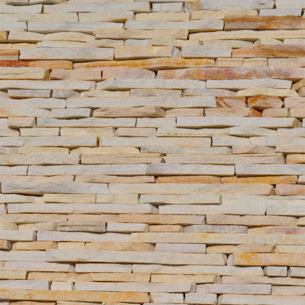 Dekorativni prirodni kamen žuti kvarcit 1kvm 351002