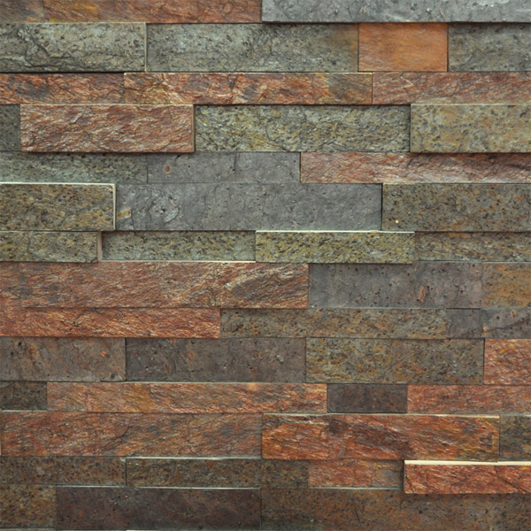 Dekorativni zidni prirodni kamen Copper Line 1kvm 351026