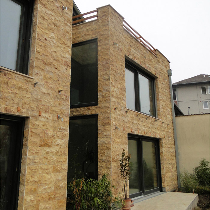 Dekorativni zidni prirodni kamen Sirijus žuti Extra 1kvm 300092