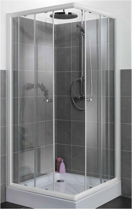 Tuš kabina Aqua Star KTK K-851-1 880x880x1850 Bela