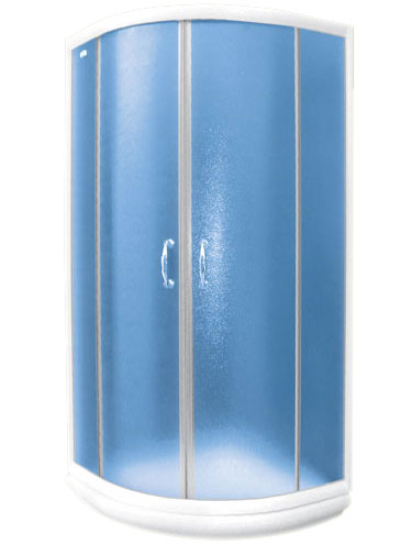 Tuš kabina Korra K PTK K-608B R-80 Bela Obskurno