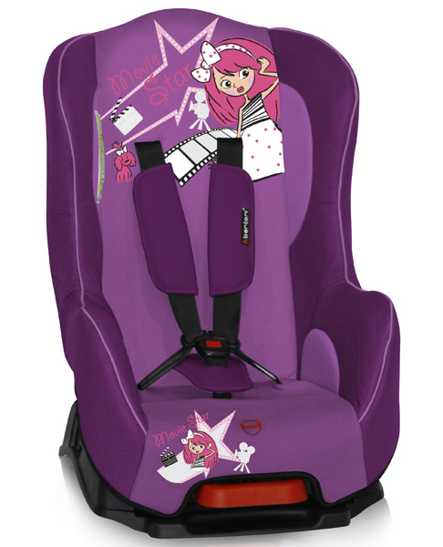 Bertoni Autosedište Pilot Pink Movie Star 