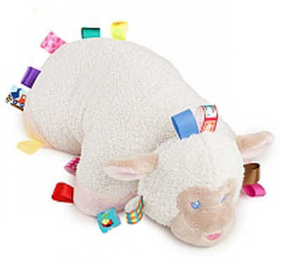 Taggies by Bright Starts 2u1 Plišana igračka - jastuk Jagnje