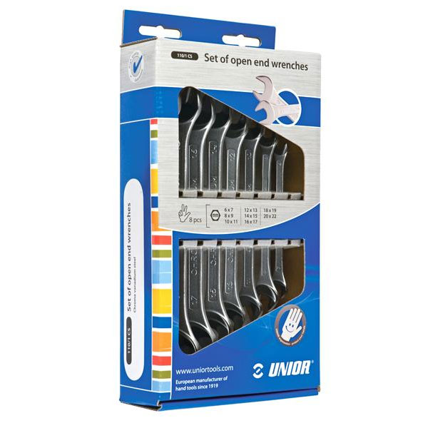 Unior Garnitura viljuškastih ključeva 6-22