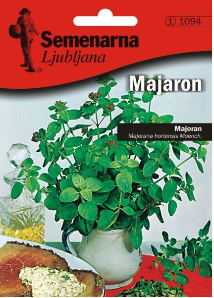 Seme za začin 2 kesice - Majoran - Majorana hortensis Moench. Semenarna 1094 - Image 1
