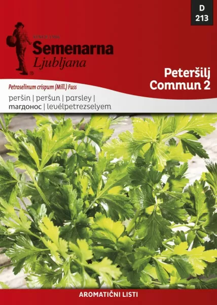 Seme za Peršun - lisnati domaći - 2 kesice Petroselinum crispum (Mill) Nym. Semenarna 213