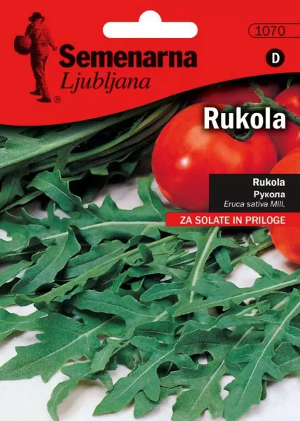Seme za začinsko bilje 2 kesice -  Rukola - Diplotaxis tenuifolia Semenarna 1070