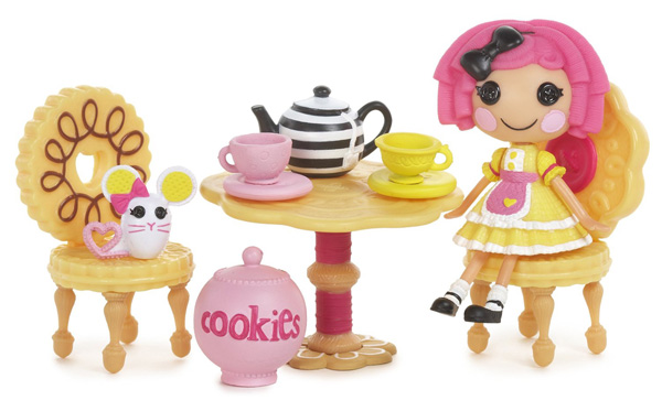 Mini Lalaloopsy Lutka Playset Crumbs pravi čajanku 532545