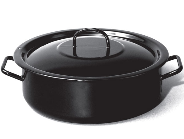 Metalac Masiv Plitka šerpa sa poklopcem 32cm 8L 32468