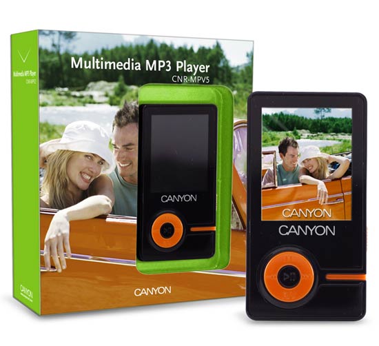 Canyon MP4 palyer 1 GB - CNR-MPV5F