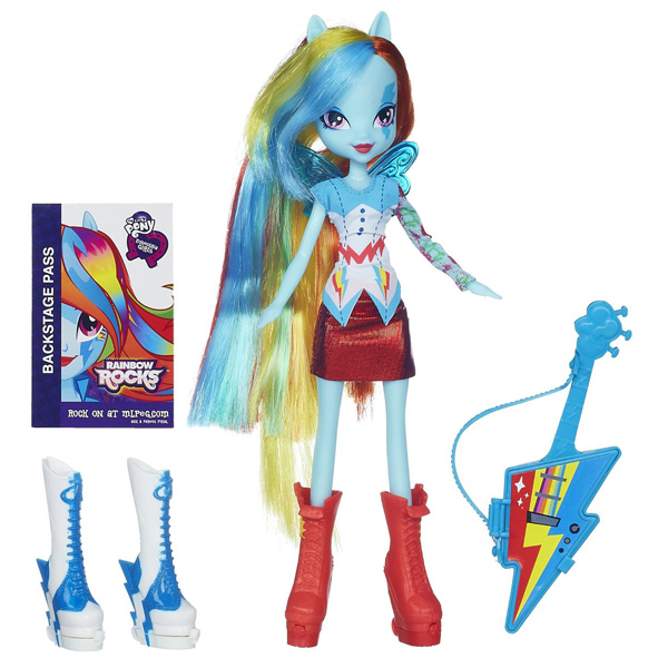 Hasbro My Little Pony Lutka Equestria Girl Rainbow Dash A3995 - Image 1