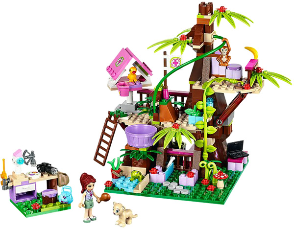 LEGO® FRIENDS kocke Mia - Vetrinarska stanica u džungli LE41059