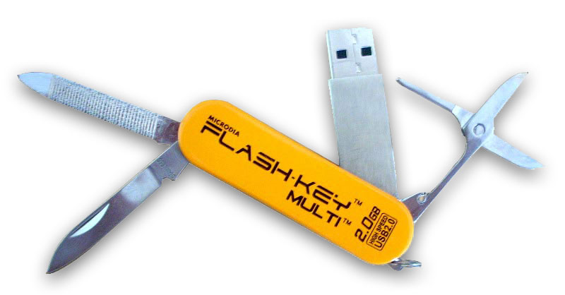 USB Multi Nož - Microdia Flash Multi 2GB