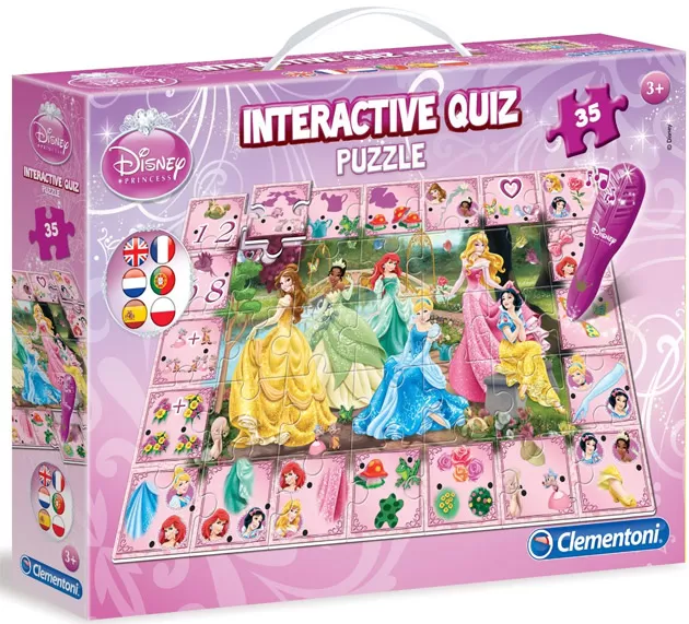 Puzzle Interaktivni kviz Disney Princess 13831 26094