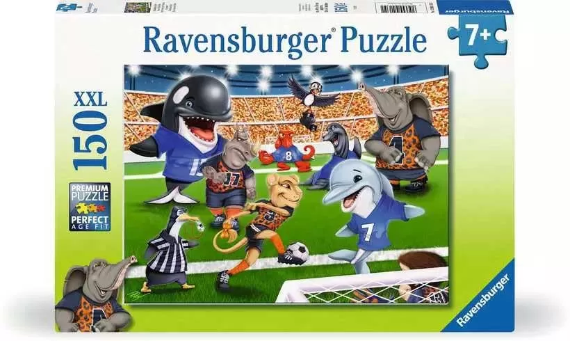 Puzzle slagalice za decu 150XXL delova Neobična fudbalska utakmica Ravensburger 12004135