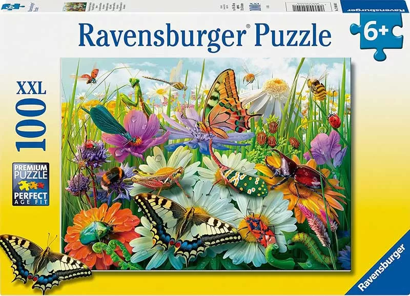 Puzzle 100XXL delova Čaroban svet insekata Ravensburger 12004049