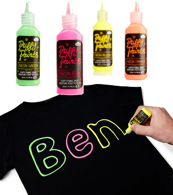 NPW Puffy Paints Neonske boje za tekstil NP4625