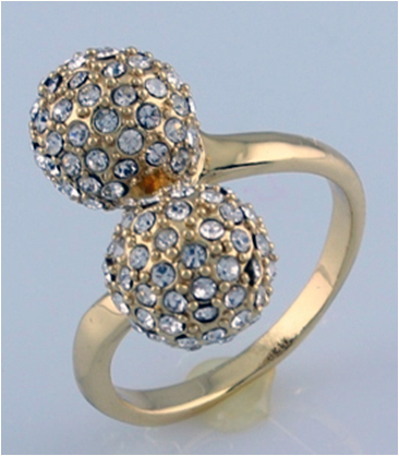 Ženski prsten sa pozlatom Sympathy GPL-038