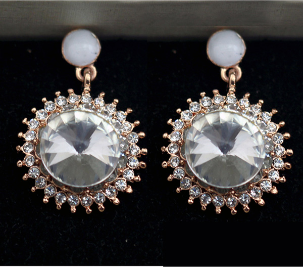 Ženske minđuše sa pozlatom Scarlet GPL-049