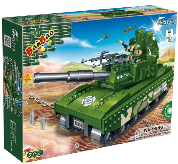 BanBao kocke Tenk 6206