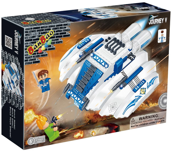 BanBao kockice Svemirska borbena letelica 6408