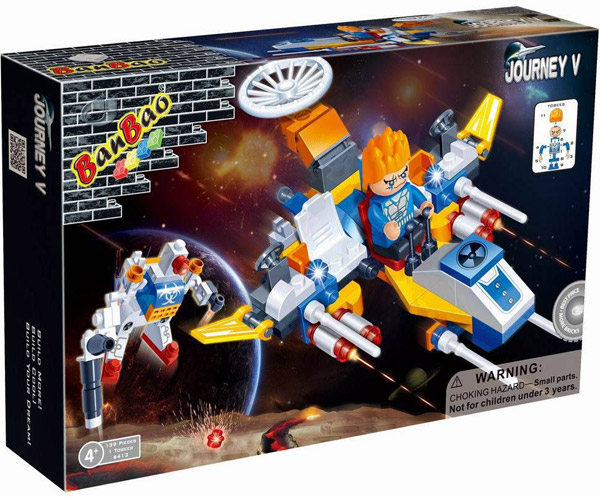 BanBao kockice Svemirska borbena letelica 6413
