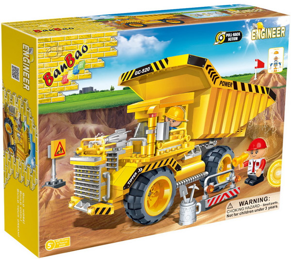 BanBao kocke Kamion kiper 8520